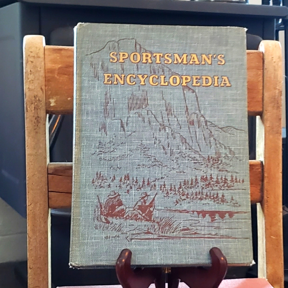 1947 Sportsman's Encyclopedia, First addition vintage book